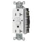 Hubbell Wiring Device-Kellems Ground Fault Products, Commercial Standard GFCI Receptacles, GFRST20WU GFRST20WU - alternate 1